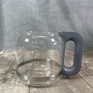 Braun 3107 BrewSense Coffee Maker Gray, Replacement Carafe No Lid